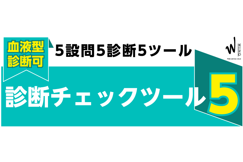 診断チェックツール5のイメージ